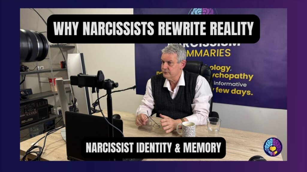 why narcissists rewrite reality